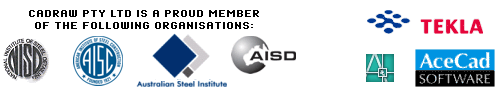 CADRAW PTY LTD IS A PROUD MEMBER OF THESE ORGANISATIONS